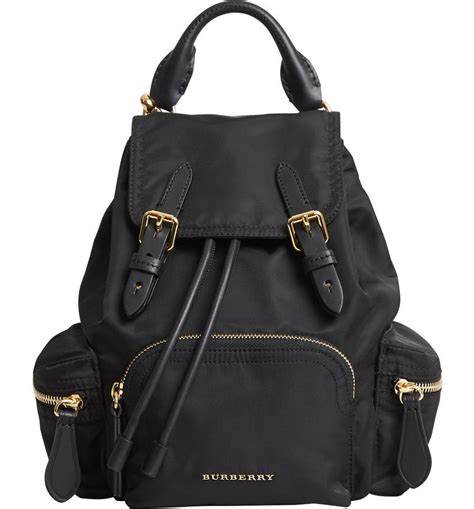 black burberry rucksack|burberry backpack nordstrom.